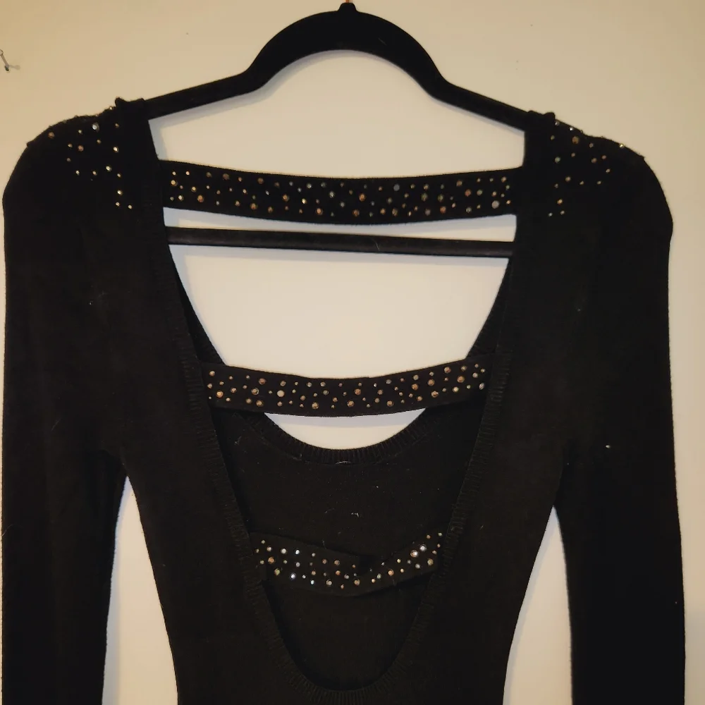 Knit bodycon cocktail dress - Picture 8 of 11